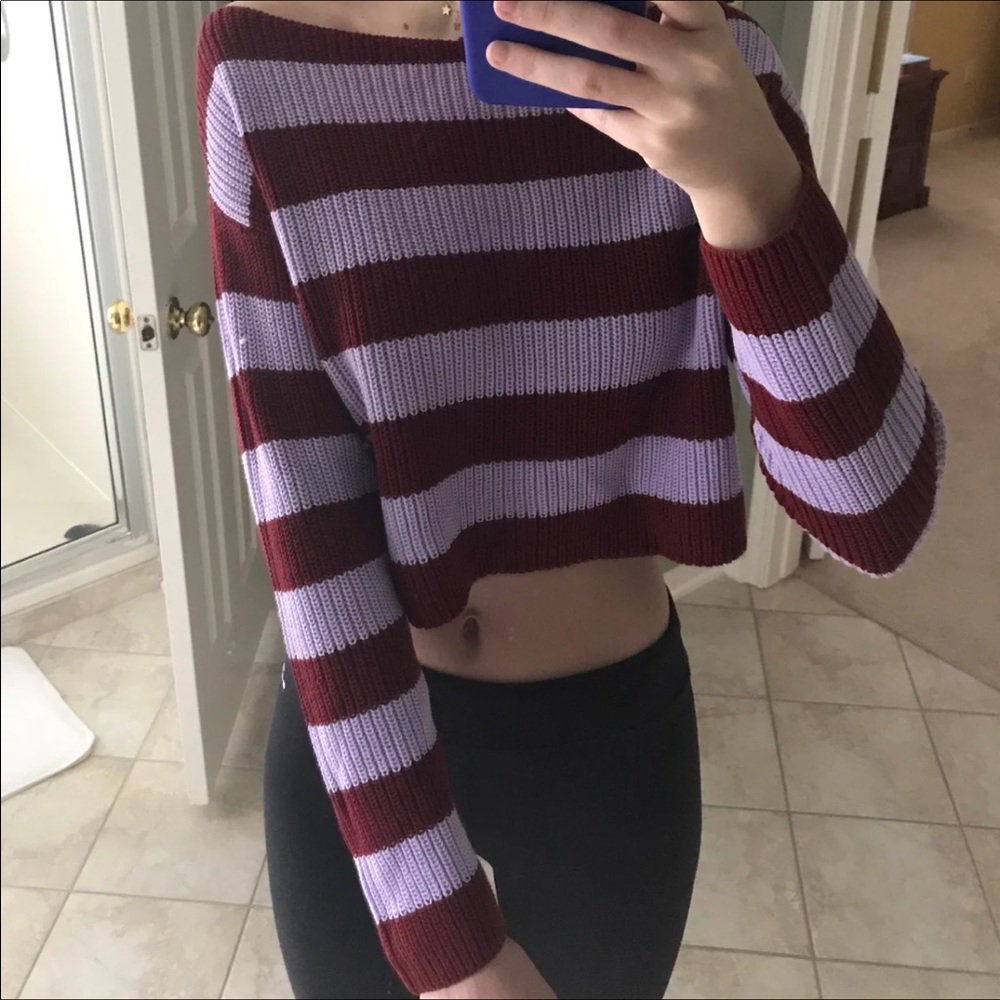 Cropped sweater